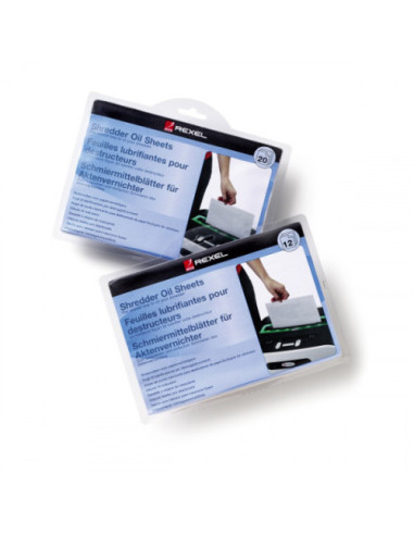 PACK 12 LAMINAS LUBRICANTES PARA DESTRUCTORAS...
