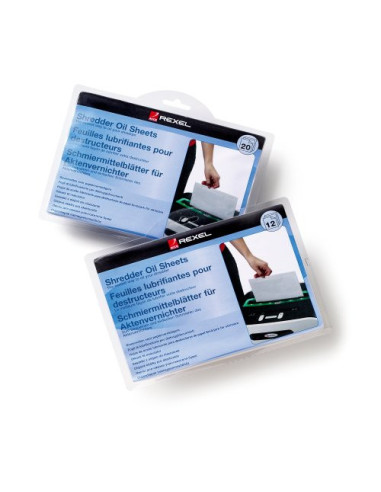 PACK 12 LAMINAS LUBRICANTES PARA DESTRUCTORAS...