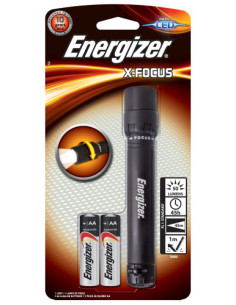 LINTERNA LED DE TRABAJO MODELO X-FOCUS 2AA DISTANCIA 38 M. ENERGIZER E300669301