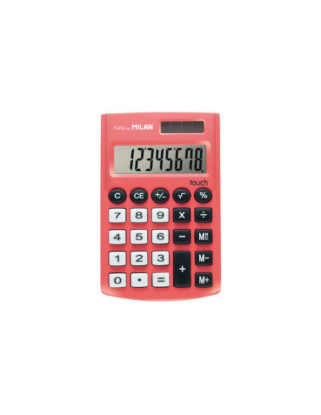 Milan 159912 calculadora Bolsillo Calculadora básica Multicolor
