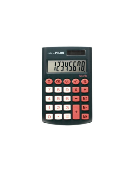 Milan 159912 calculadora Bolsillo Calculadora básica Multicolor