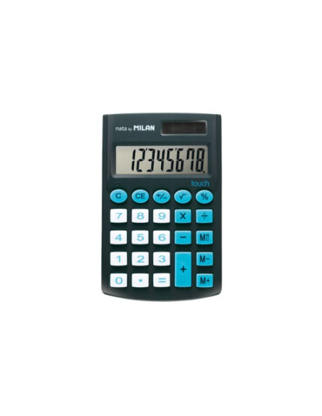 Milan 159912 calculadora Bolsillo Calculadora básica Multicolor