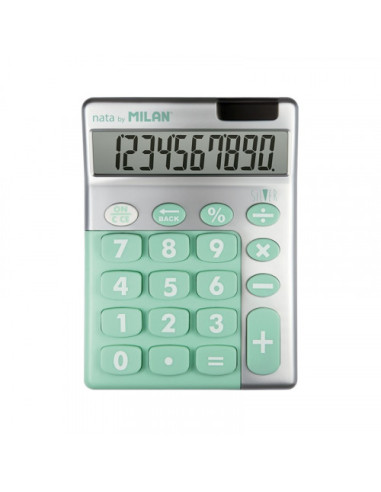 EXPOSITOR 6 CALCULADORAS 10 DÍGITOS SILVER...