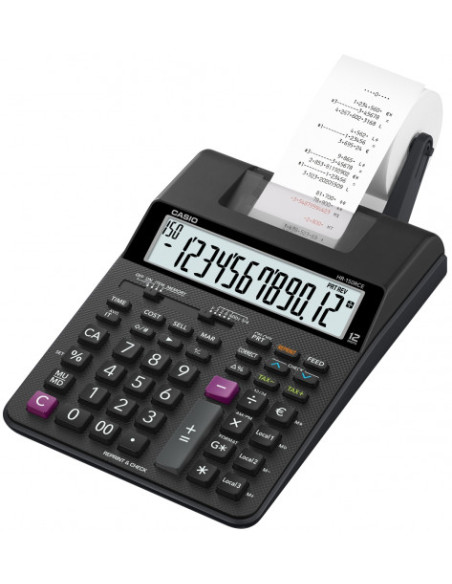 CALCULADORA IMPRESORA DE 12 DÍGITOS CASIO HR-150RCE