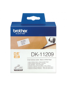 BROTHER ETIQUETAS DE DIRECCIÓN PEQUEÑAS 62MMX29MM