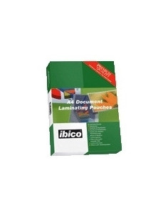 CAJA DE 100 BOLSAS AUTOADHESIVAS  PLASTIFICACION DIN A4 2X125 MIC GBC 3747243