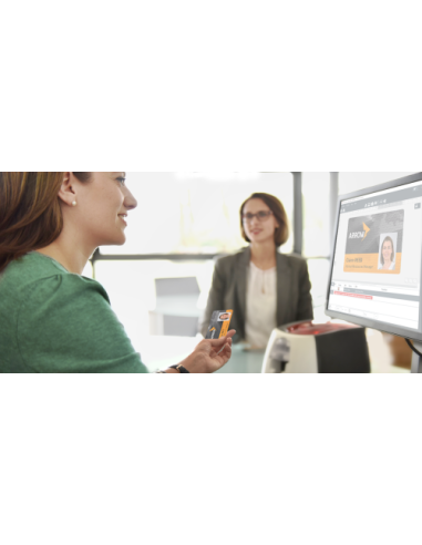 Evolis Badgy200 impresora de tarjeta plástica...