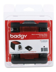 CONSUMIBLE MONOCROMO NEGRO PARA 500 IMPRESIONES BADGY CBGR0500K