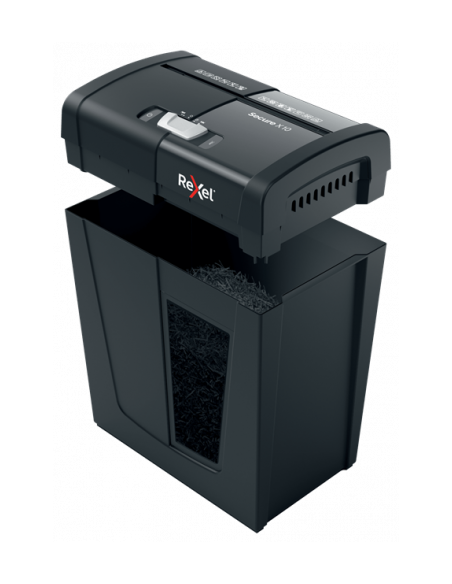 Rexel Secure X10 triturador destructoraa destructora de papel Corte cruzado 70 dB Negro