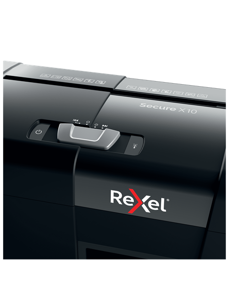 Rexel Secure X10 triturador destructoraa destructora de papel Corte cruzado 70 dB Negro