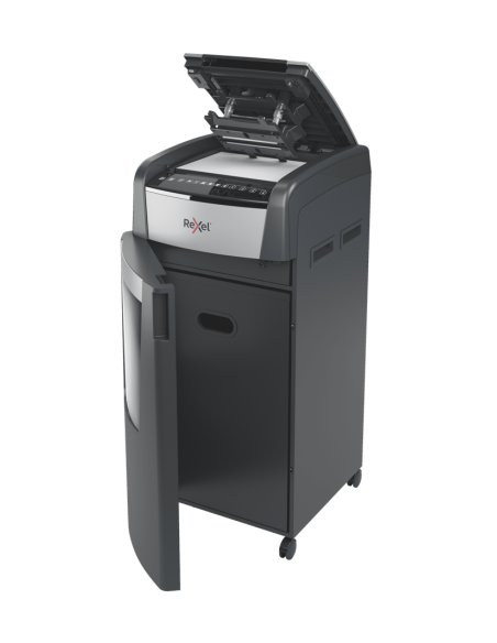 Rexel AutoFeed+ 600M triturador destructora destructora de papel Microcorte 55 dB 23 cm Negro, Gris