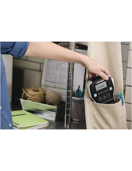 ROTULADORA DYMO LABERMANAGER 160 + 3 CINTAS D1 12MM NEGRO/BLANCO VALUE PACK  2142267