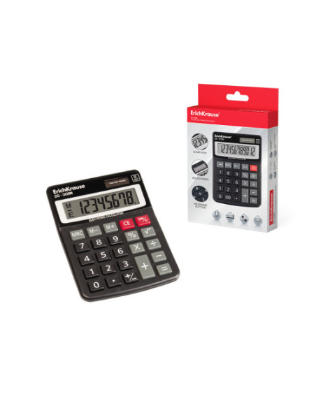 CALCULADORA ELECTRÓNICA DE SOBREMESA DE 8 DÍGITOS DC-308N ERICH KRAUSE 50308