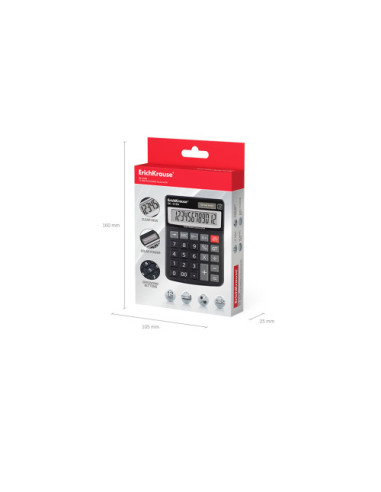 ErichKrause DC-312N calculadora Escritorio...