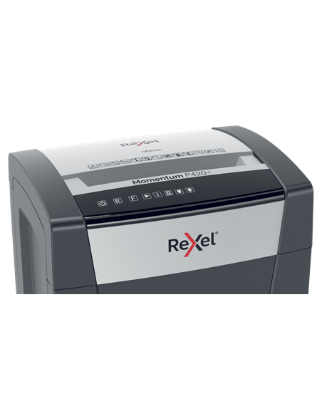 Rexel P420+ triturador destructora destructora de papel Corte cruzado 55 dB Negro