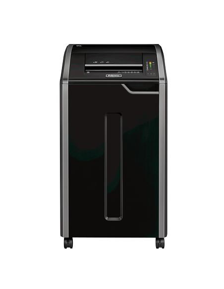 Fellowes 425Ci triturador destructora de papel Corte cruzado 30 cm Negro, Plata