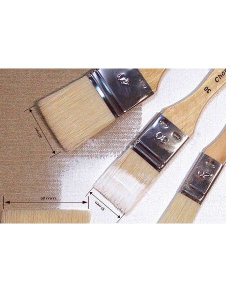 PALETINA CHOPO-91 PELO CERDA BLANCA 40MM