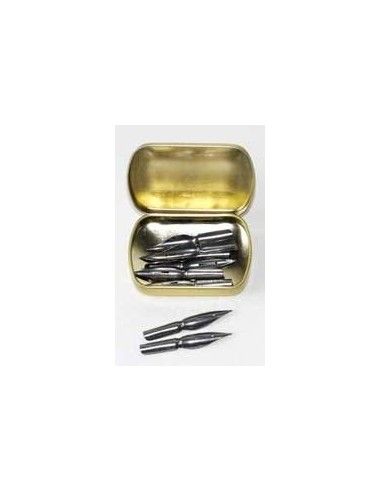 CAJITA METAL PARA PLUMILLAS