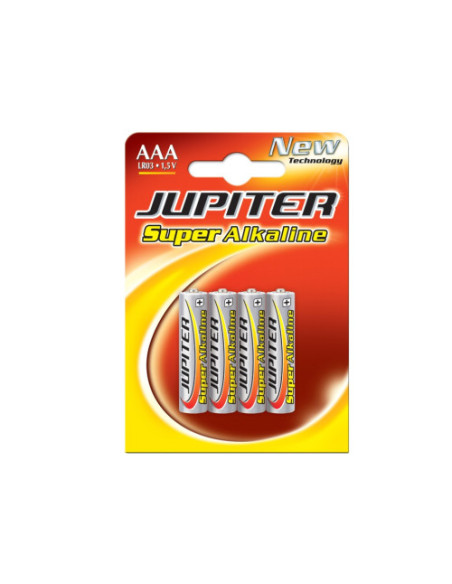BLISTER 4 PILAS ALKALINAS LR03 - E92 /AAA) 318995 JUPITER 040309