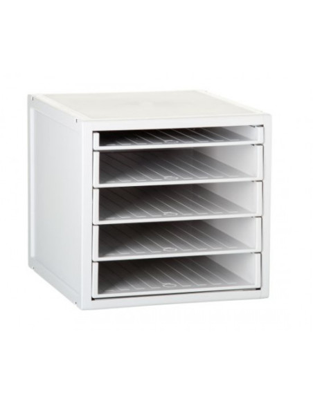 MÓDULO ARCHISYSTEM DE 5 BANDEJAS 356X316X303 MM GRIS ARCHIVO 2000 8405B GS