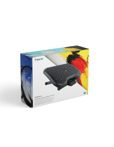 TOOQ REPOSAPIÉS AJUSTABLE CONFORT NEGRO