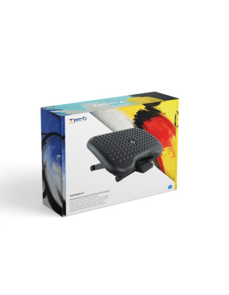 TOOQ REPOSAPIÉS AJUSTABLE CONFORT NEGRO
