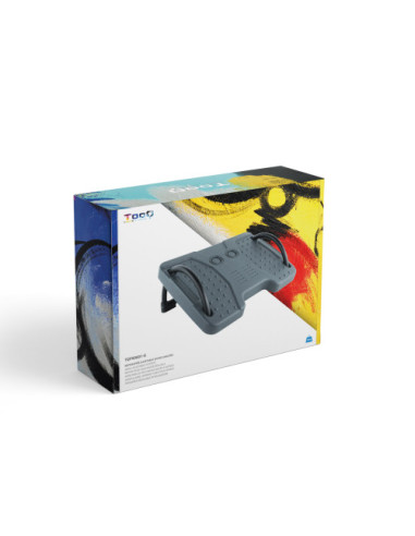 REPOSAPIÉS AJUSTABLE CONFORT GRIS