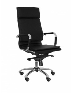 SILLÓN MODELO YESTE SIMIL PIEL NEGRO PIQUERAS Y CRESPO 254DBSPNE