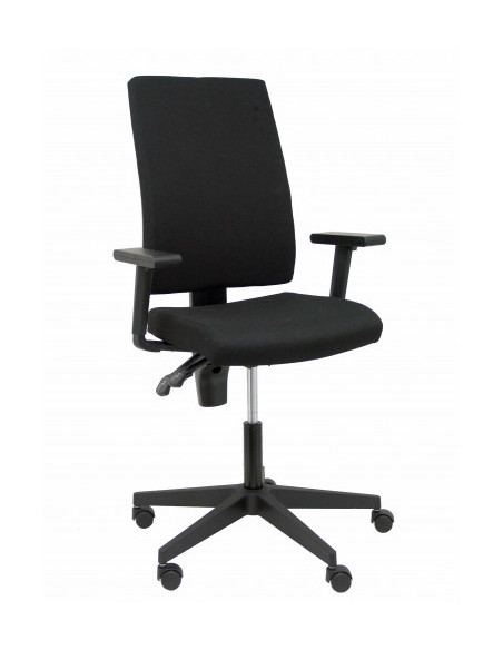 SILLA MODELO LEZUZA ARAN CON BRAZOS REGULABLES NEGRO PIQUERAS Y CRESPO 322NE