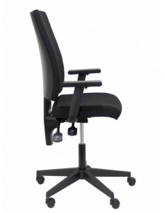 SILLA MODELO LEZUZA ARAN CON BRAZOS REGULABLES NEGRO PIQUERAS Y CRESPO 322NE 2