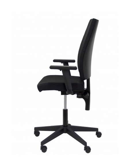 SILLA MODELO LEZUZA ARAN CON BRAZOS REGULABLES NEGRO PIQUERAS Y CRESPO 322NE