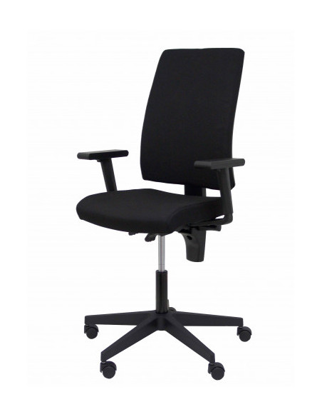 SILLA MODELO LEZUZA ARAN CON BRAZOS REGULABLES NEGRO PIQUERAS Y CRESPO 322NE