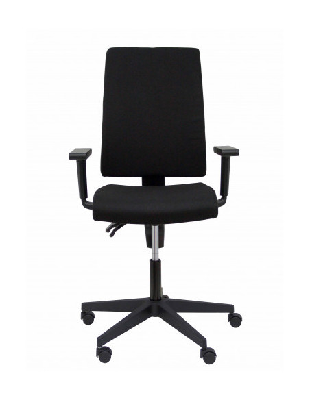 SILLA MODELO LEZUZA ARAN CON BRAZOS REGULABLES NEGRO PIQUERAS Y CRESPO 322NE