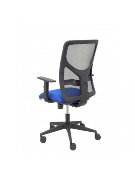 SILLA MODELO MOTILLA MALLA NEGRA BRAZO REGULABLE ASIENTO BALI AZUL PIQUERAS Y CRESPO 21SBALI229B10