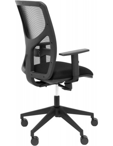 SILLA MODELO MOTILLA MALLA NEGRA BRAZO...