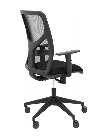 SILLA MODELO MOTILLA MALLA NEGRA BRAZO REGULABLE ASIENTO BALI NEGRO PIQUERAS Y CRESPO 21SBALI840B10