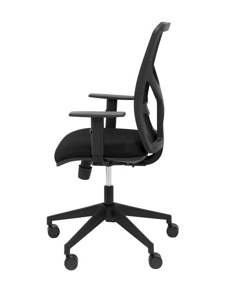 SILLA MODELO MOTILLA MALLA NEGRA BRAZO REGULABLE ASIENTO BALI NEGRO PIQUERAS Y CRESPO 21SBALI840B10