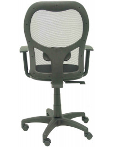 SILLA MODELO ALOCÉN MALLA NEGRA BRAZO REGULABLE ASIENTO BALI NEGRO PIQUERAS Y CRESPO 345SNBALI840B10