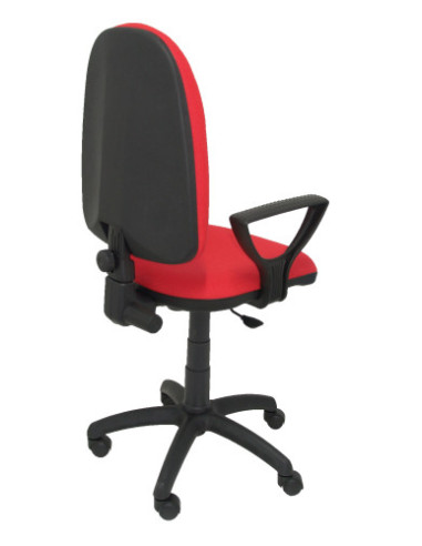 SILLA MODELO AYNA BALI CON BRAZOS ROJO PIQUERAS...