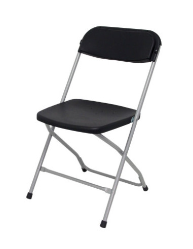 PACK 5 SILLAS PLEGABLES MODELO VIVEROS NEGRA...