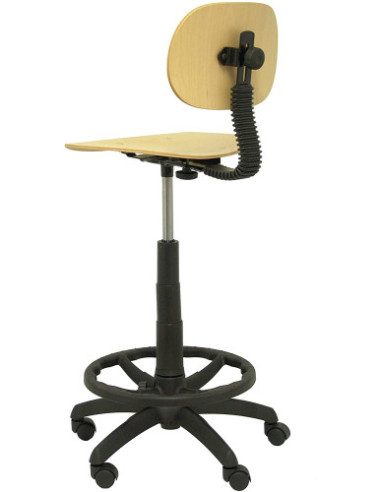 TABURETE MODELO TUS MADERA PIQUERAS Y CRESPO T32