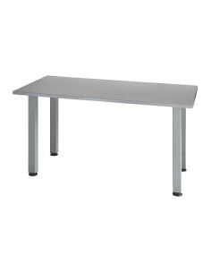 MESA MODULAR RECTANGULAR COLOR GRIS 140X70CM ROCADA 7502N