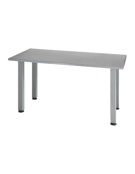MESA MODULAR RECTANGULAR COLOR GRIS 140X70CM ROCADA 7502N