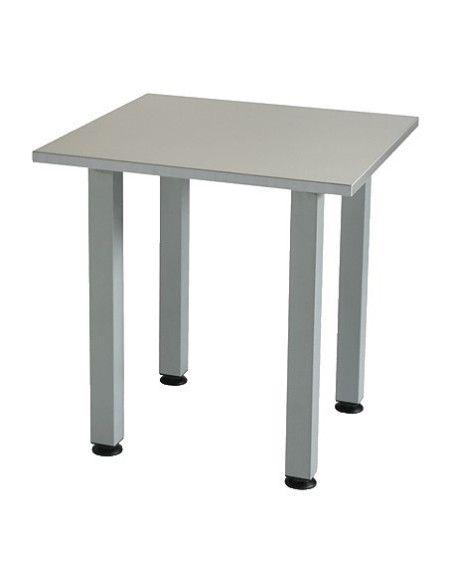 MESA MODULAR CUADRADA COLOR GRIS 70X70CM ROCADA 7510N