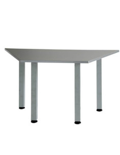 MESA MODULAR TRAPEZOIDAL COLOR GRIS 140X70CM ROCADA 7520N