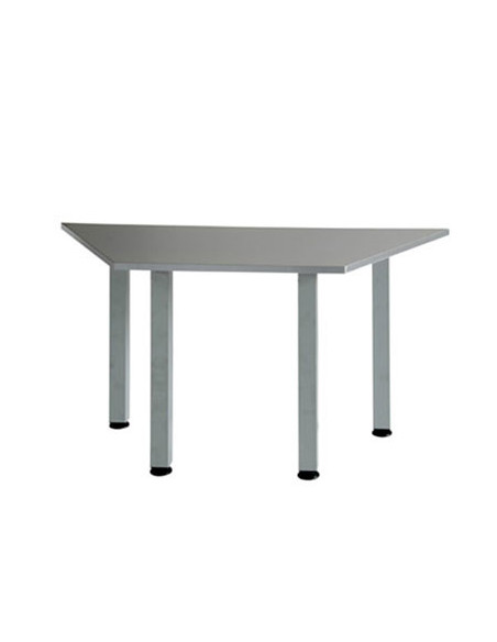 MESA MODULAR TRAPEZOIDAL COLOR GRIS 140X70CM ROCADA 7520N