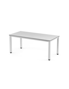 MESA DE OFICINA SERIE EXECUTIVE 180X80 BLANCO/ GRIS ROCADA 2003AM02