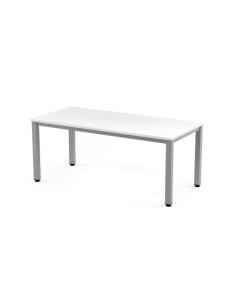 MESA DE OFICINA SERIE EXECUTIVE 200X80 GRIS / BLANCO ROCADA 2004AD04