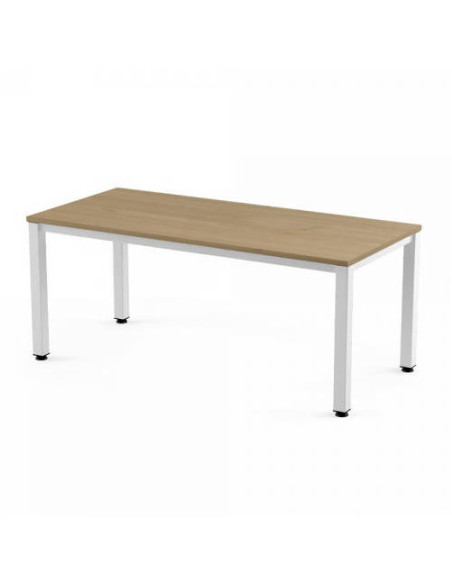 MESA DE OFICINA SERIE EXECUTIVE 200X80 BLANCO/ ROBLE ROCADA 2004AM08 MESA DE OFICINA SERIE EXECUTIVE 200X80 BLANCO/ ROBLE ROCADA 2004AM08
