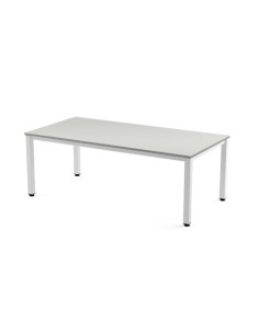 MESA DE OFICINA SERIE EXECUTIVE 200X100 BLANCO/ GRIS ROCADA 2005AM02